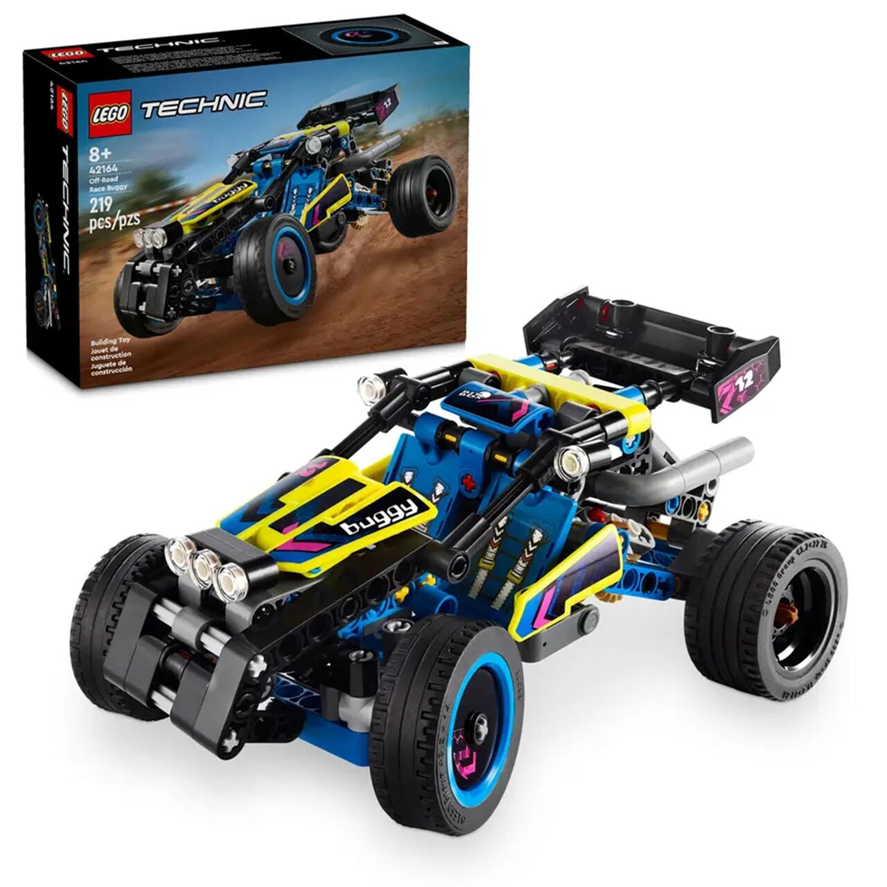 LEGO Technic 42164 Off-Road Race Buggy 219-Piece Building Set